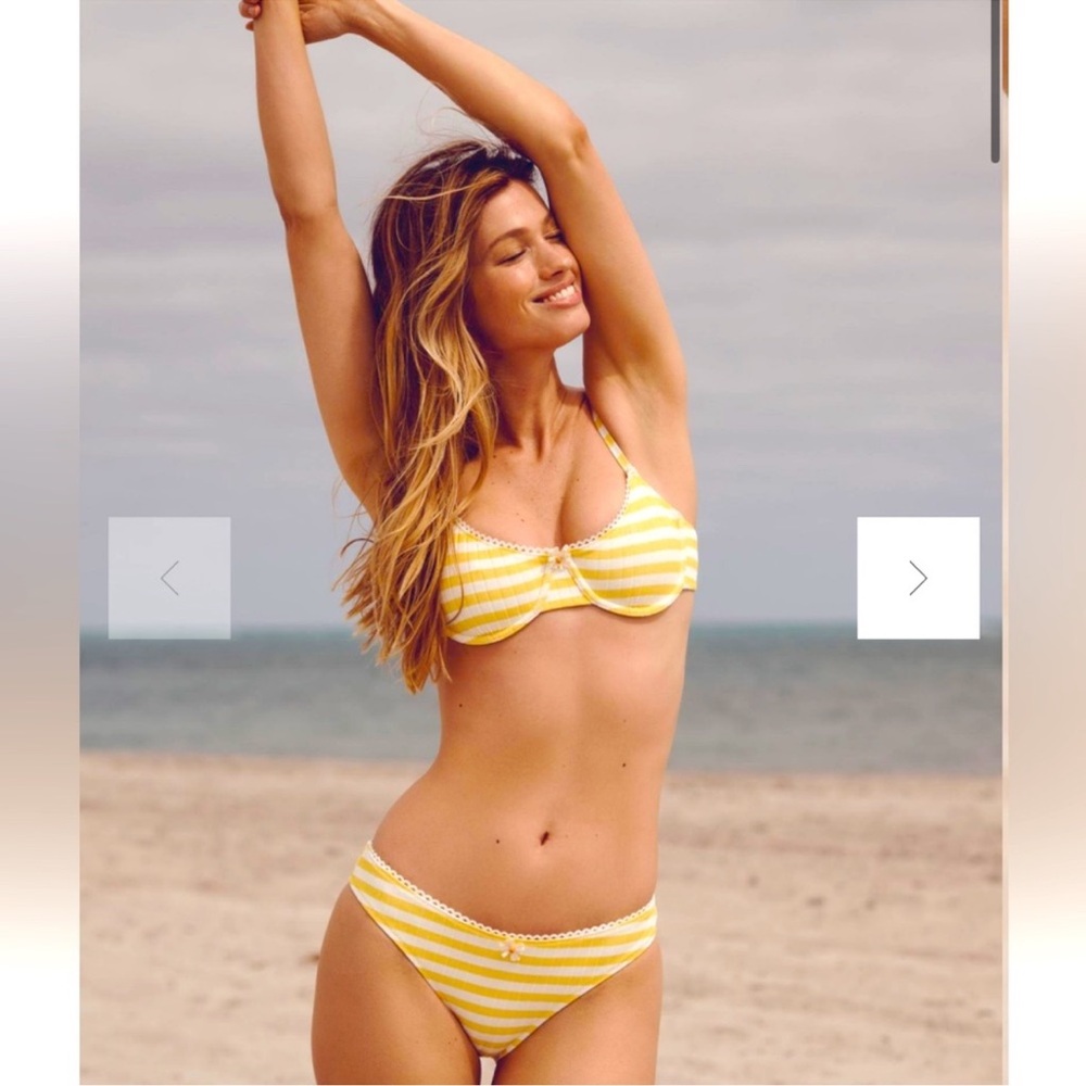 NWT Solid & Striped Daphne Bikini Bottoms